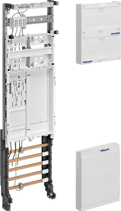 Actual product image Hager HAG ZH2EL21 complete panel 1ZP eHZ H=900mm 1-panel
