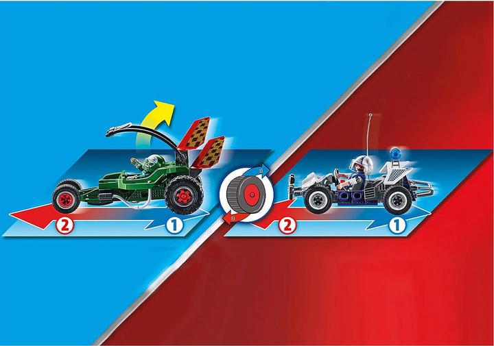 Produktbild Playmobil Polizei-Kart: Verfolgung des Tresorräubers (70577, Playmobil City Life)