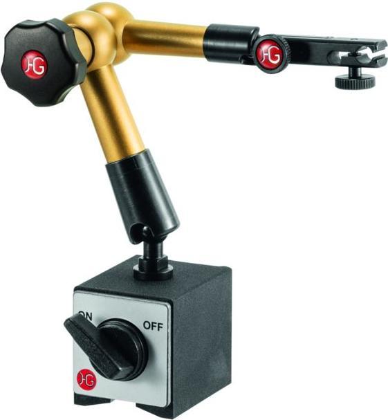 HG Hydraulische magnetische meetstandaard (met voet) met mechanische fijnafstelling op de