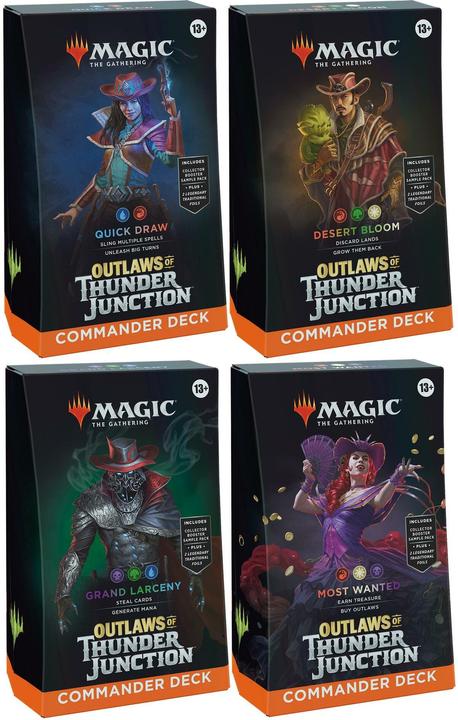Produktbild Magic the Gathering Outlaws of Thunder Junction (Englisch, Commander)