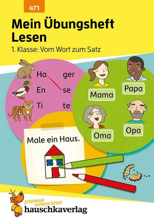Image du produit Mein Übungsheft Lesen 1. Klasse - Vom Wort zum Satz (Allemand, Masha Greune, Agnes Spiecker, 2021)