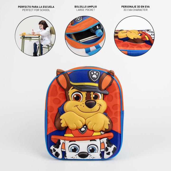 Image du produit Paw Patrol Sac à dos scolaire The Bleu 22 x 28 x 10 cm