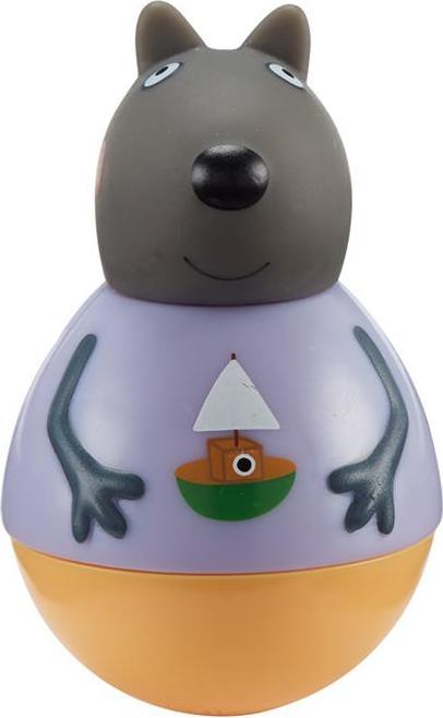 Actual product image Magni Peppa Pig Weebles Figures, Chunky Moulded Figures, First Toy, Preschool Imaginative Play
