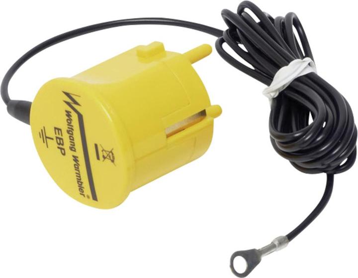 Actual product image Wolfgang Warmbier Earthing module, ESD, 4 mm eyelet/2 m smooth cable, without MOhm (Static protection)