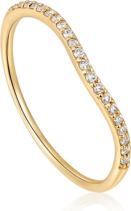 Produktbild Ania Haie 14kt Gold Magma Diamond Ring (52, 950 Platin)