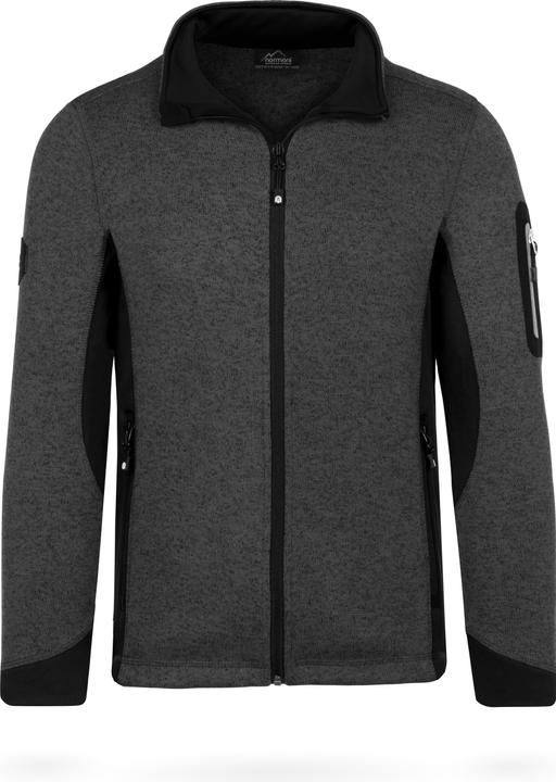 Normani Herren Strick-Fleecejacke Wapusk
