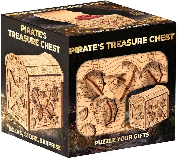 Actual product image Escape Welt Secret Box "Piratesque treasure chest" - puzzle box (German)