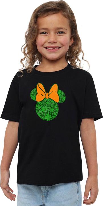 Actual product image Disney Childrens/Kids Shamrock Ears Minnie Mouse St Patricks Day T-Shirt (152, 158)