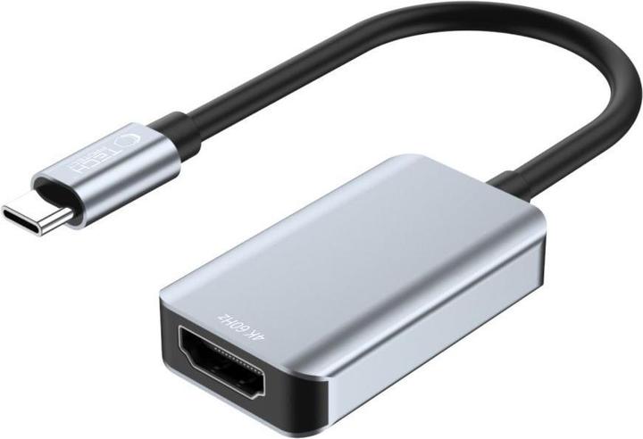 Tech-Protect UltraBoost USB-C (Male) / HDMI (Female) 4K 60Hz Adapter - Black (USB Typ-C, 4.50 cm)