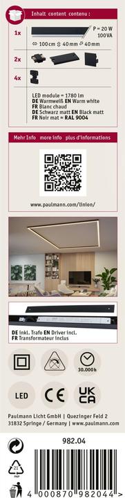 Immagine prodotto Paulmann Lichtkanalsystem Linion Power Channel (1780 lm)