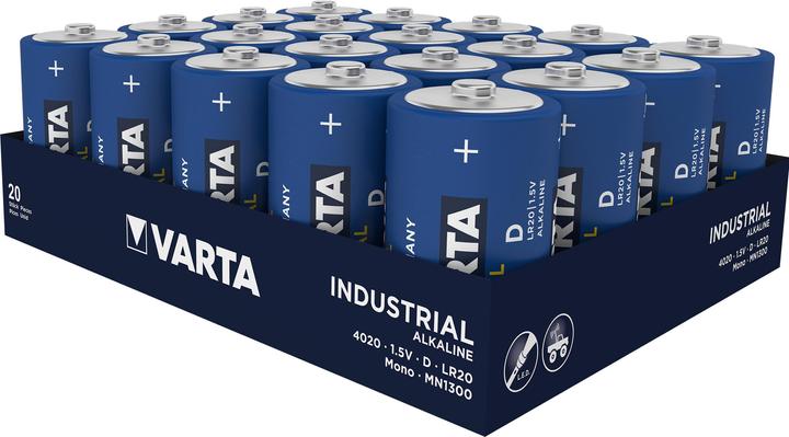 Varta Industrial (20 pcs., D, 17000 mAh)
