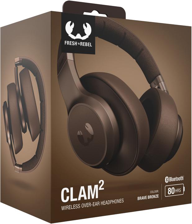 Actual product image Fresh'N Rebel Clam 2 (No noise cancelling, 80 h, Wireless, Cable)