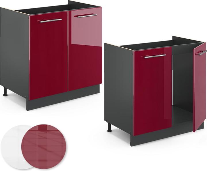 Produktbild Vicco Küchenschränke Fame-Line (80 x 60 x 81.5 cm)