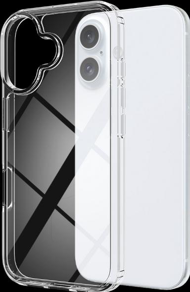 Actual product image MU Classic RJT Clear Case Series (Apple iPhone 16)