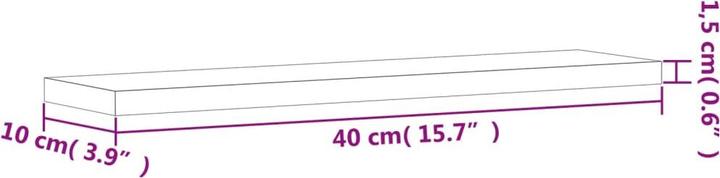 Produktbild VidaXL Mountain devil (40 x 10 x 1.5 cm)