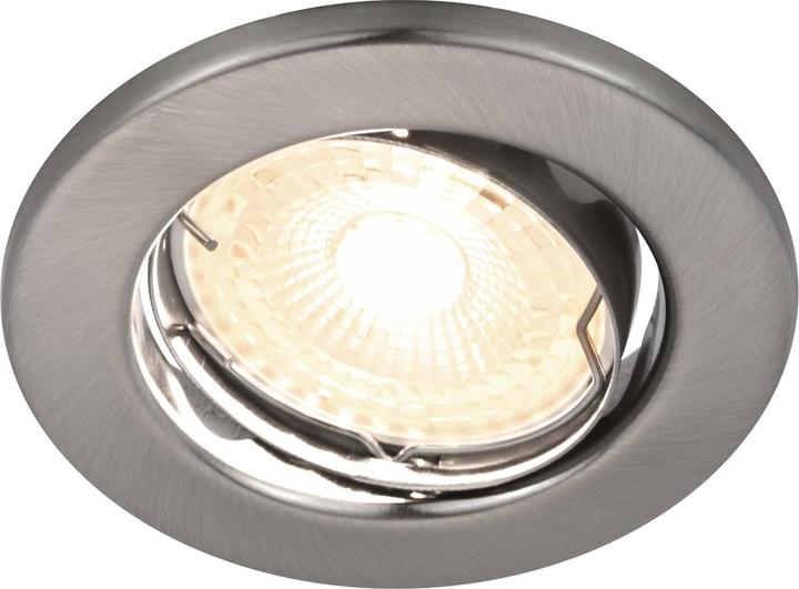 Nordlux Canis 4000 3-pack LED recessed light GU10 3x4.9W dimmable neutral white nickel 49370155 (GU10)