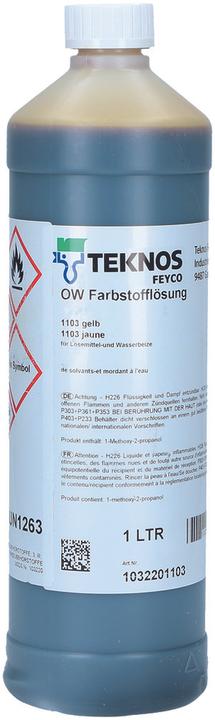 Actual product image Teknos Dyestuff solutions (Yellow, 1 l)