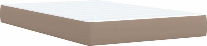 Produktbild VidaXL Boxspringbett Polsterbett Bett Doppelbett Matratze 140x190cm Kunstleder (140 x 190 cm)