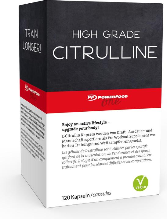 Produktbild PowerFood One High Grade Citrulline (1 Stück, Kapseln)