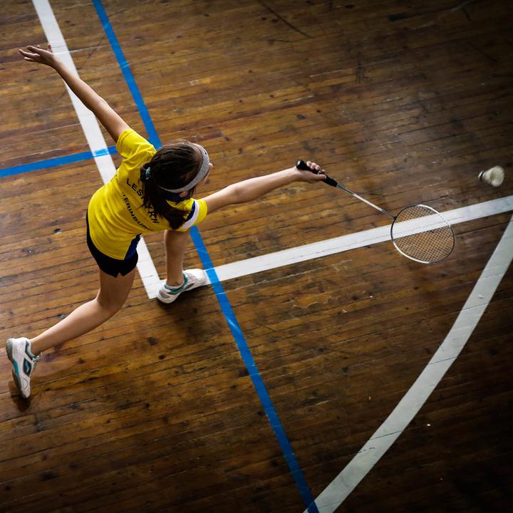 Actual product image Relaxdays Badminton set
