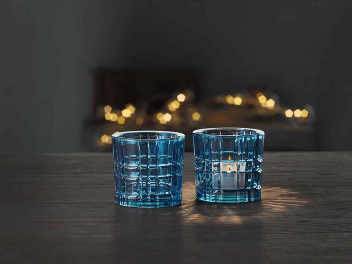Actual product image Nachtmann Tealight holder Square Votives (2 x, Ø 7 x 6.5 cm)