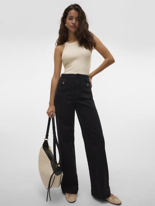 Produktbild Vero Moda VMKAYLA Hohe Taille Weiter Beinschnitt Jeans Weit geschnitten (W28/L32)