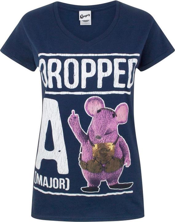 Actual product image Clangers Dropped A Major Clanger Tshirt (M)