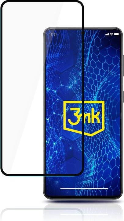 Actual product image 3MK HardGlass Max Lite for Samsung Galaxy S21 5G black frame (1 Piece, Samsung Galaxy S21 5G)