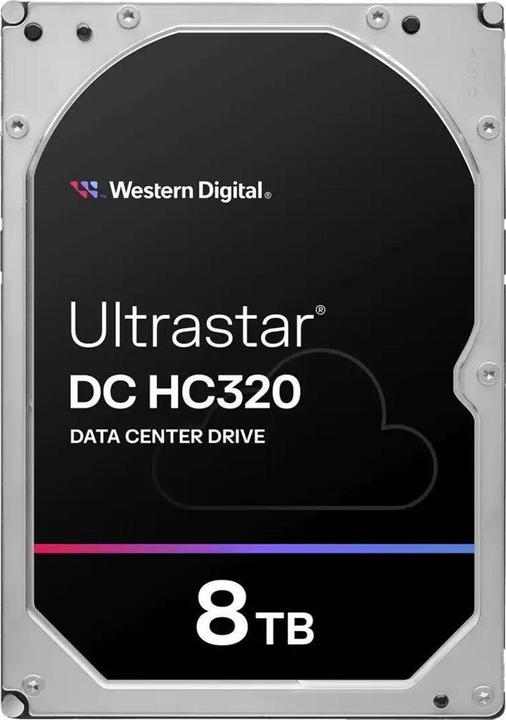 WD Ultrastar 7K8 HDD SAS /s 512E TCG P3 7200Rpm HUS728T8TAL5204.5 inch B (8 TB, 3.5", CMR)
