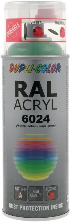 Produktbild Dupli-Color Acryllack glänzend RAL 6024 verkehrsgrün (verkehrsgrün, 0.40 l)