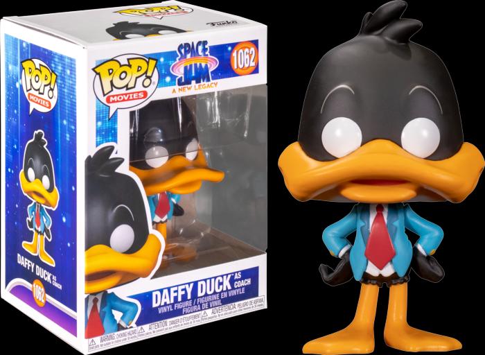 Actual product image Funko Pop! Space Jam 2 : Daffy Duck as Coach (1062)