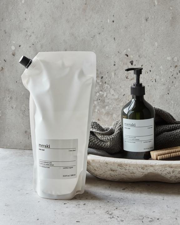 Produktbild Meraki Hand soap, Linen dew refill (Handseife Nachfüllpackung, 1000 ml)