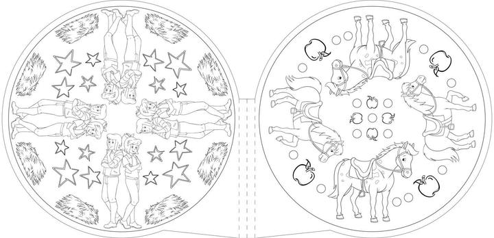 Immagine prodotto Bibi & Tina: divertimento da colorare MANDALA