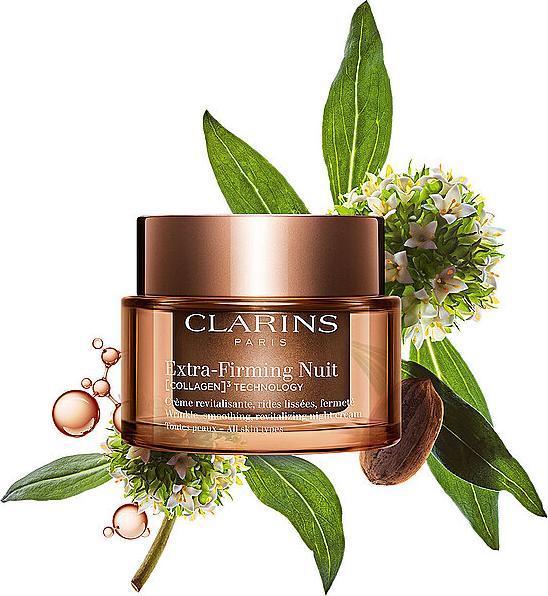 Immagine prodotto Clarins Extra-Firming Nuit (COLLAGEN)³ TECHNOLOGY Crème Toutes Peaux Refill (50 ml, Crema notte)