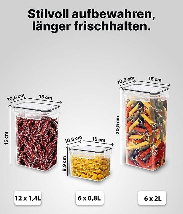 Image du produit Deco haus 24 Set Boîte de rangement (2 l)