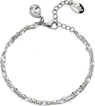 Crystalp Stylish double bracelet made of Vibe steel 22241.E (Vibe steel)