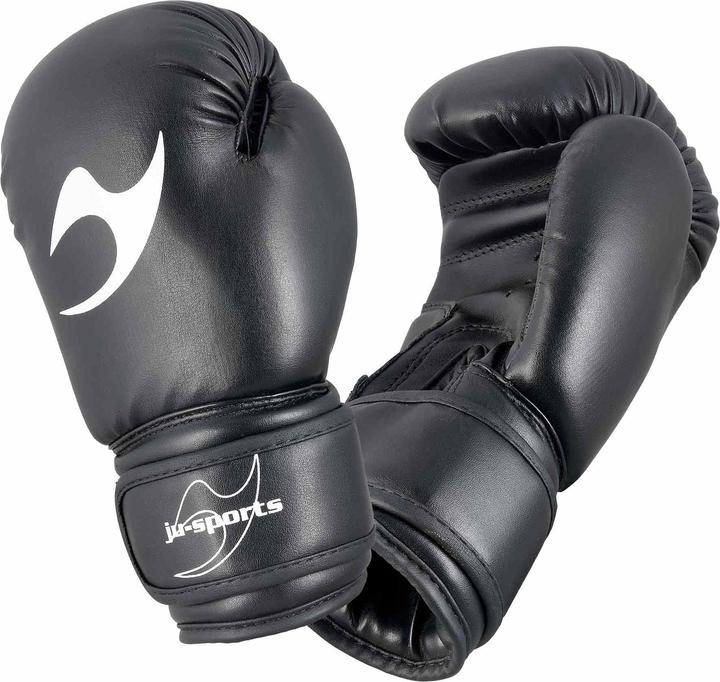 Produktbild Ju-Sports Boxhandschuhe Kinder schwarz (6 OZ)