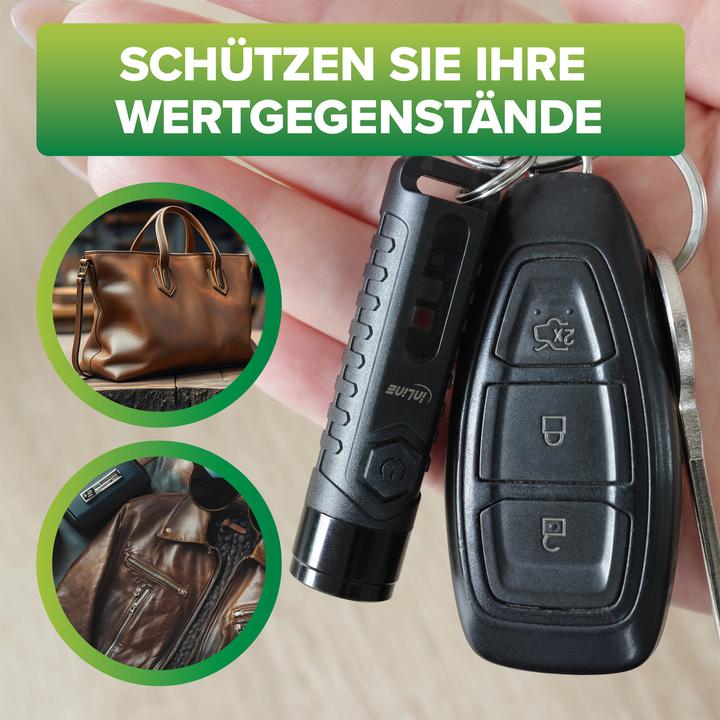 Produktbild InLine ® KeyFinder, smarter Schlüsselanhänger mit LED-Licht, 300mAh, IPX65