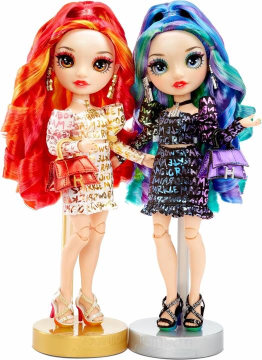 Actual product image Rainbow High Twins- Laurel & Holly De’Vious