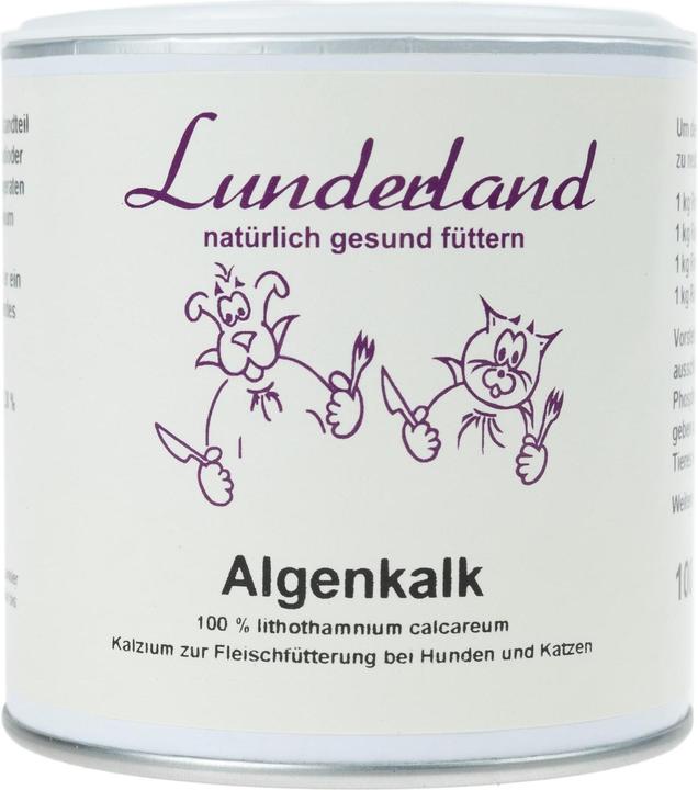 Actual product image Lunderland Dog Food Supplement Algal Lime, 100 g (Adult, 1 pcs., 140 g)