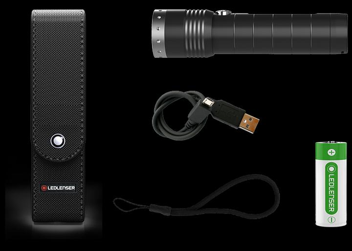 Image du produit Ledlenser Projecteur portatif MT14 Noir, argent (15.10 cm, 1000 lm)