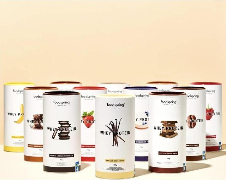 Produktbild Foodspring Whey Protein (Schokolade, 1 Stk., 750 g)