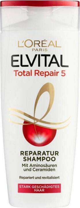 Wilkinson Elvital, réparation totale 5 réparation, shampooing, 300 ml (300 ml, Shampoing liquide)