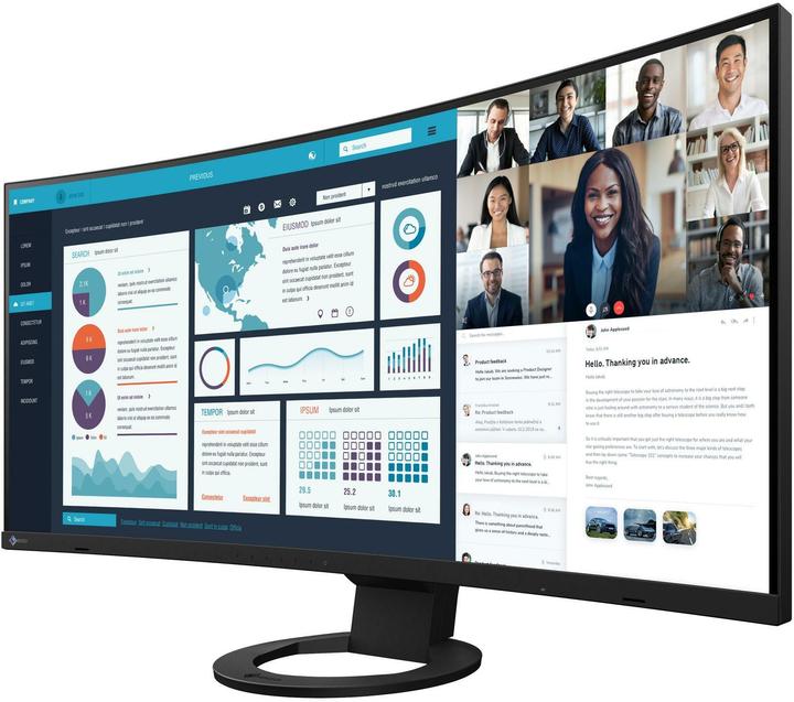 Actual product image Eizo EV3895 FlexScan (3840 x 1600 pixels, 38")