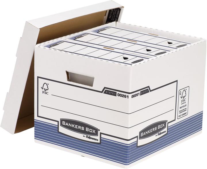 Actual product image Bankers Box Archivschachteln Serie System Standard (A4)
