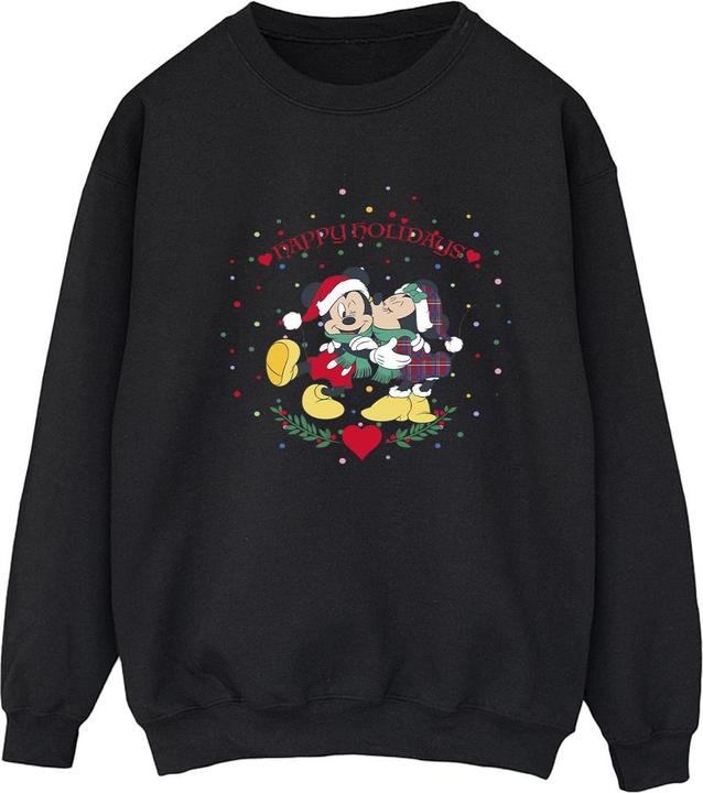Disney Mickey Mouse Mickey Minnie Christmas Sweatshirt (XXL)