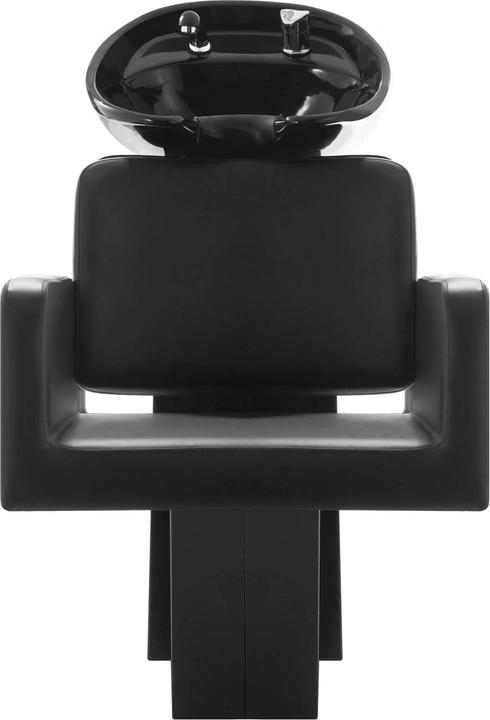 Produktbild Physa Friseur Waschbecken mit Sessel - 600 x 505 mm - Schwarz