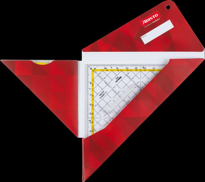 Actual product image Aristo GEOCOVER SET WITH GEO- & TZ-DREIECK AR1552 & AR1650/2 (40.64 cm)