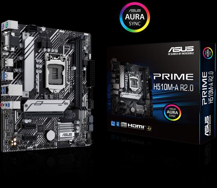 ASUS PRIME H510M-A (LGA 1200, Intel H510, mATX)