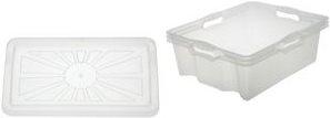 OKT Lid for storage box "Multi-Box L + XL" transparent, material: PP, dimensions: (W)430 x (D)350 m...